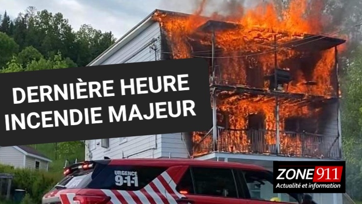 DERNIÈRE HEURE - Incendie majeur à Boichatel