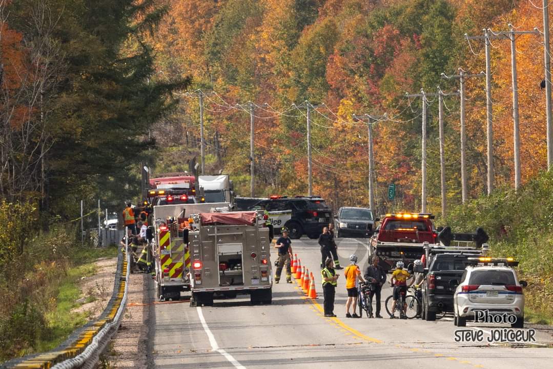Deux accidents mortels : À Sainte-Catherine de la Jacques-Cartier et Ste-Justine