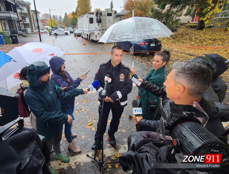 Meurtre d'une jeune femme (Daphnée Jolivet) à Québec - La police demande l'aide des citoyens et veut les rassurer (vidéo)