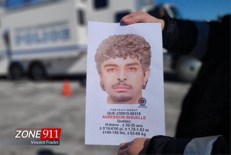 Suspect activement recherché à Québec pour au moins quatre agressions sexuelles