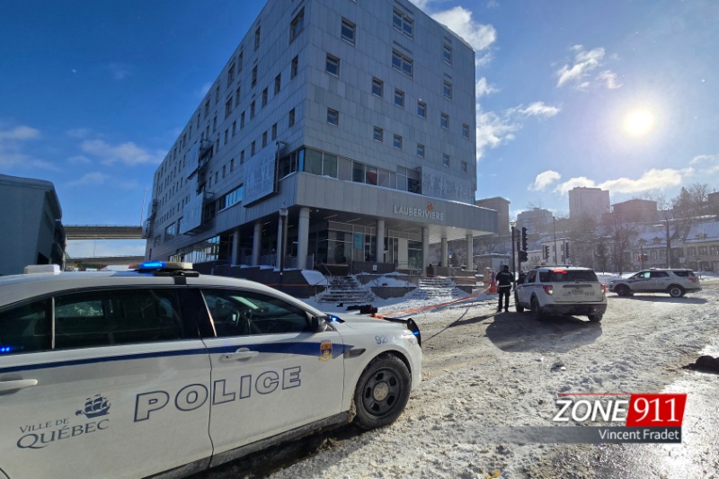Intervention policière à Lauberivière, l'homme est décédé