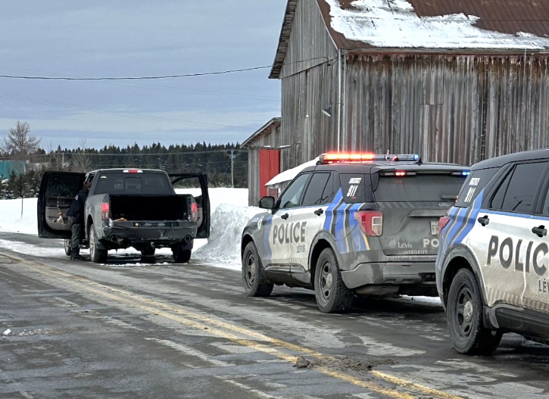 DERNIÈRE HEURE - Enlèvement confirmé à Lévis et deux arrestations