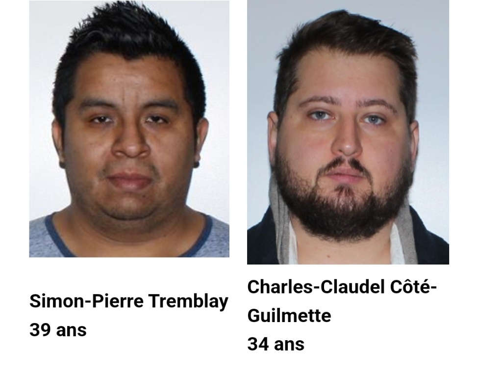 Les deux suspects auraient leurré une jeune fille de 9 ans 