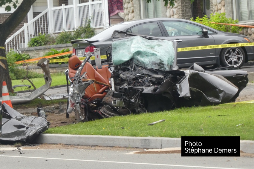 Accident mortel à Montréal ( Dollard-des-Ormeaux) : un décès deux blessés 