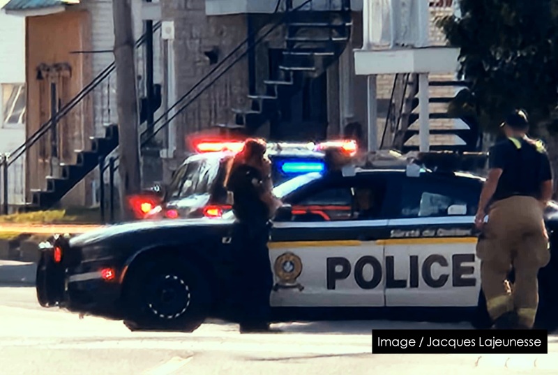 Intervention policière d’envergure à Saint-Apollinaire - Individu blessé par des projectiles d'arme à feu