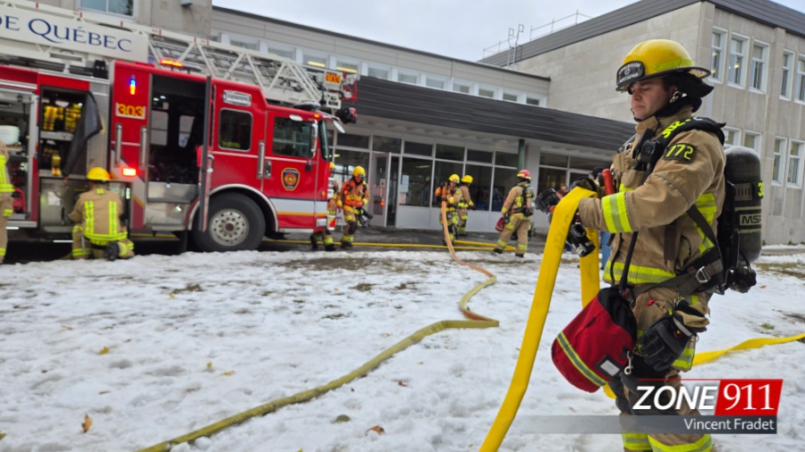 Québec, secteur Beauport – léger incendie à l’école Beausoleil : évacuation rapide et aucune blessure