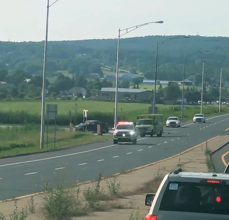 Une collision majeure moto auto sur la route Fossambault fait un décès