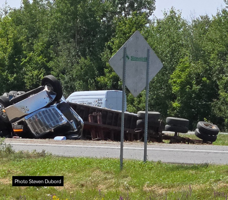 Accident majeur sur l’autoroute 40 à Trois-Rivières une adolescente de 15 ans est décédée