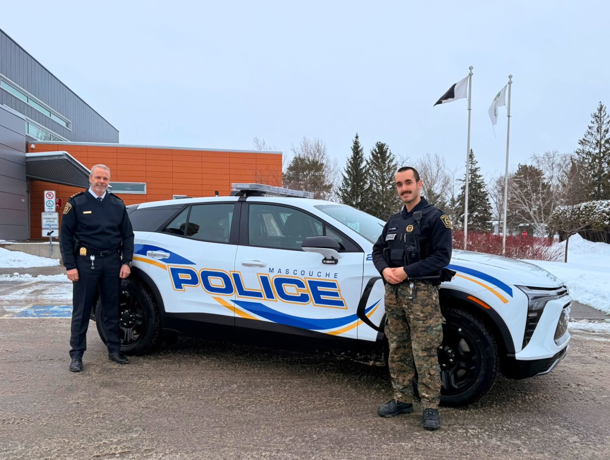 Voici une première autopatrouille 100 % électrique pour la police de Mascouche